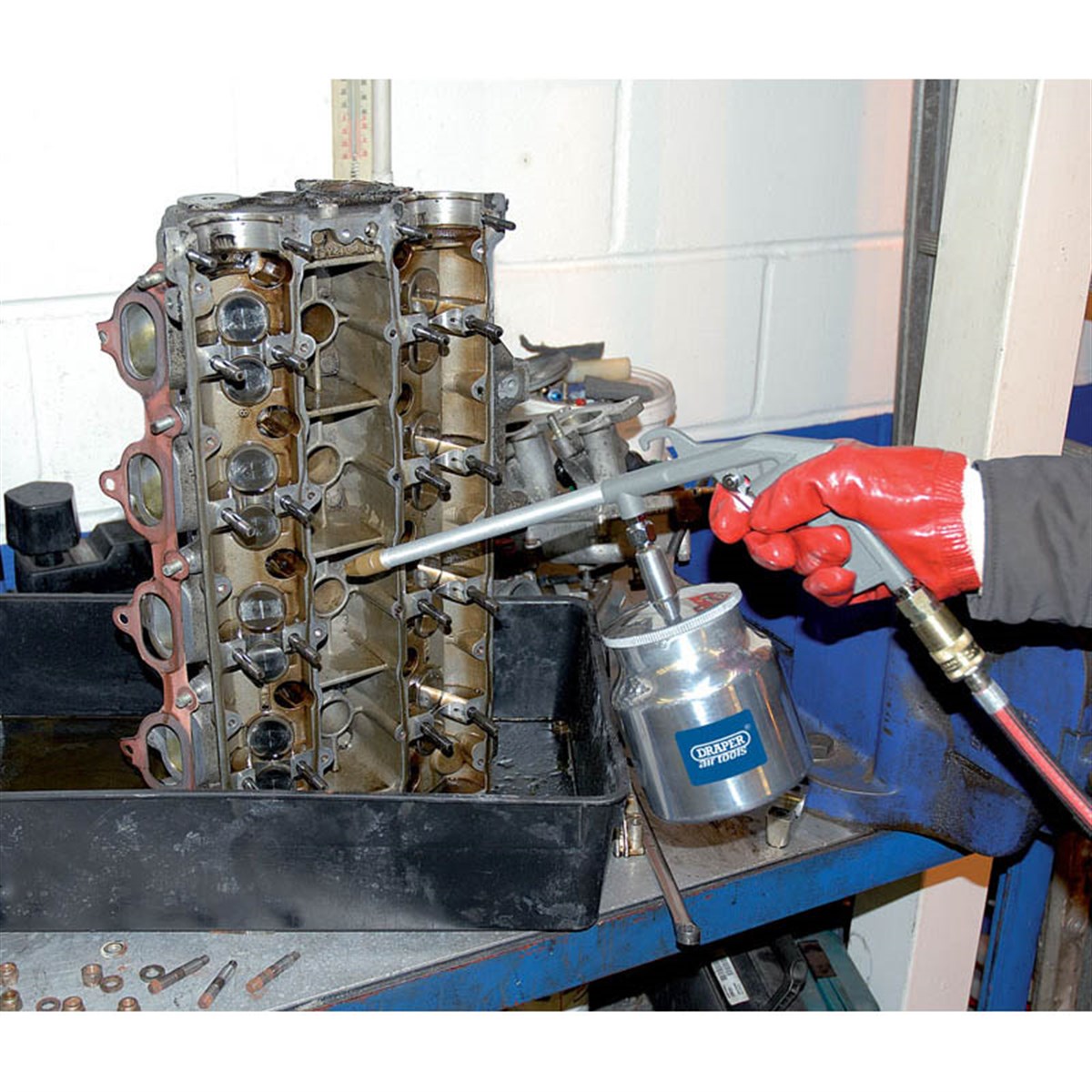 Havalı Mazot TabancalarıDraper Havalı Mazot Tabancası 750ML