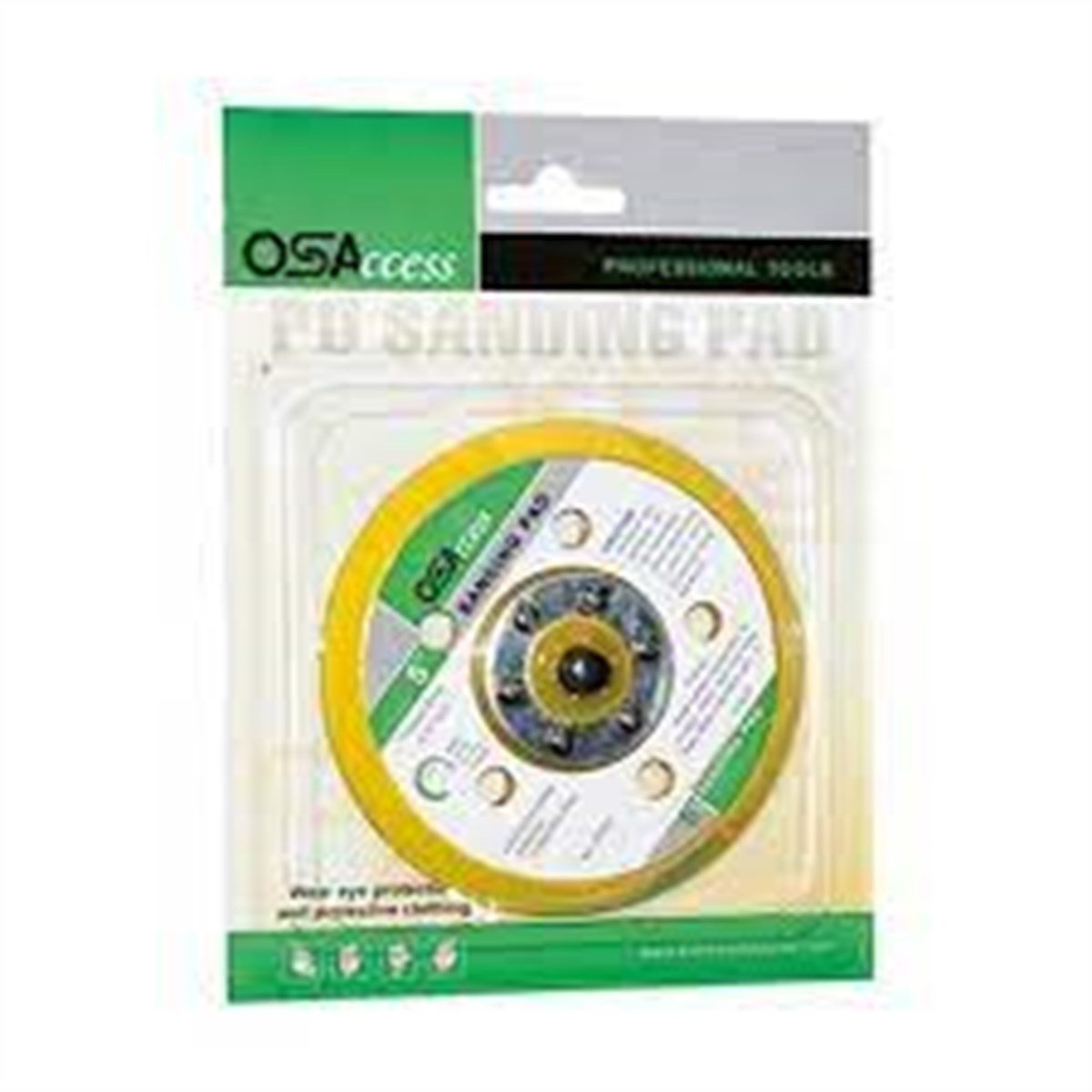 Havalı Zımpara ve PolişlerEltos Disk Delikli Plastik Taban Havalı Makine İçin