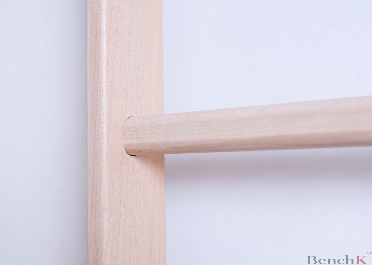 İstasyon ve SehpaBenchK110 Duvar Tırmanma Barı (Duvar Monte)  Ahşap