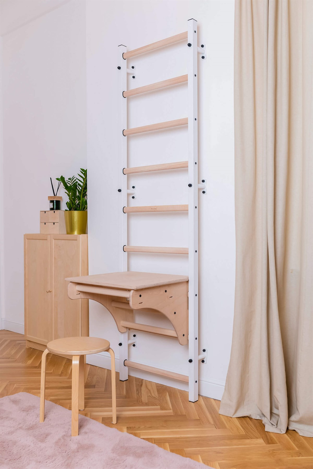 İstasyon ve SehpaMasa - BenchK110 Modele Uygun Ahşap