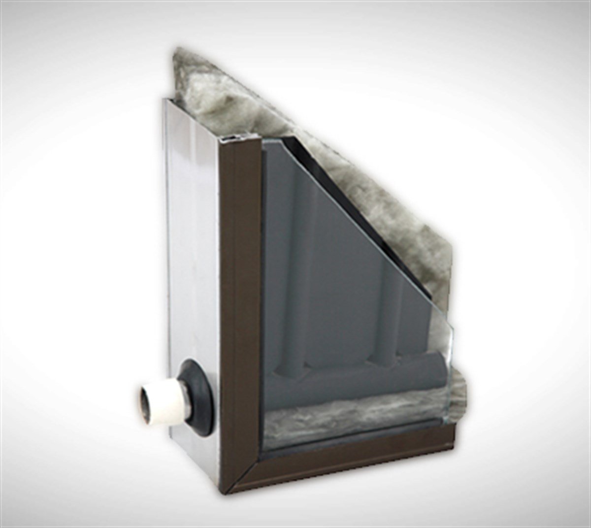 İzolasyonİzocam Camyünü Kollektör Şiltesi Siyah 5CM 93X1950CM