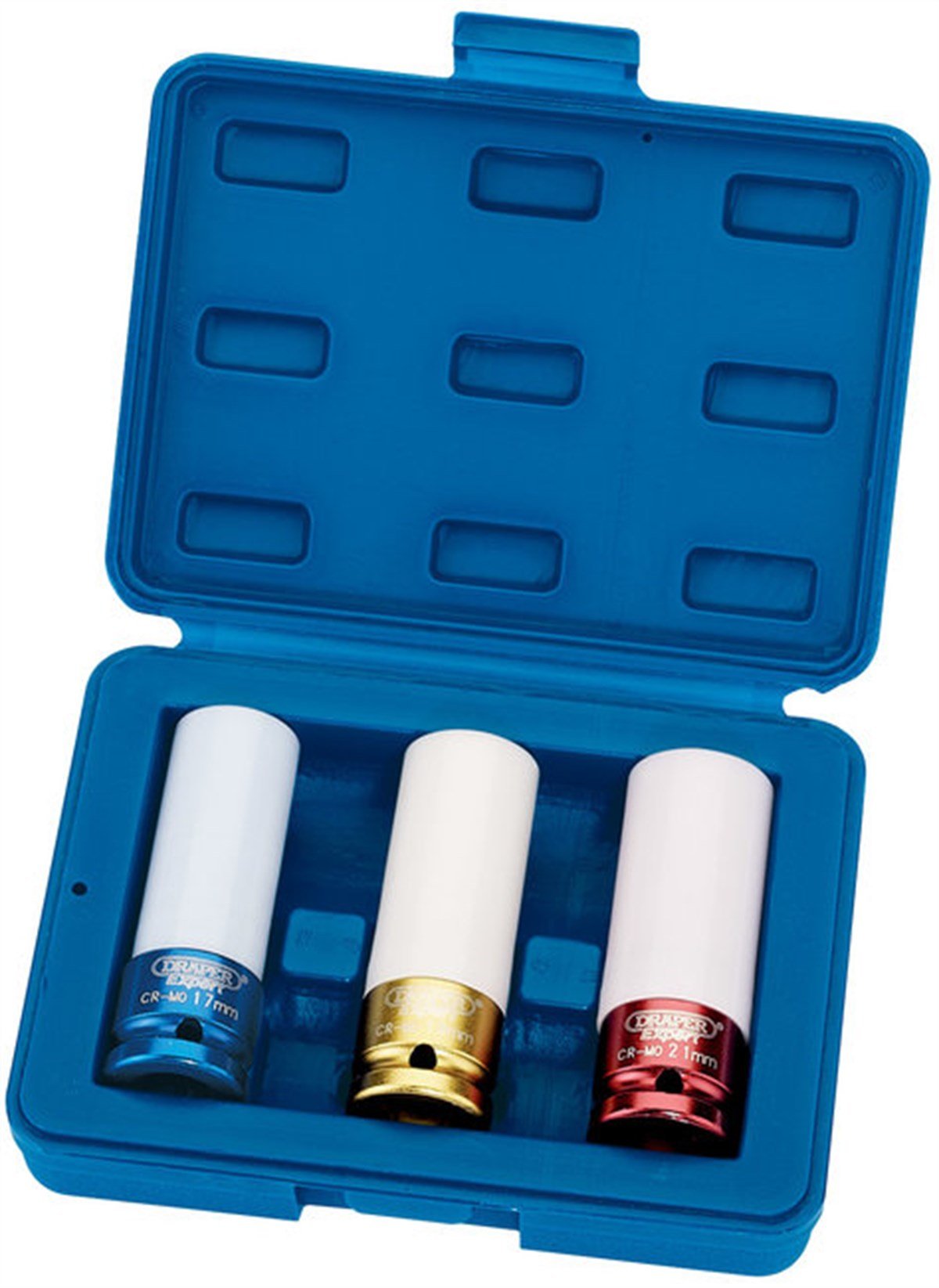 Jant/Lastik AletleriDraper Oto Lokma Bijon Seti Pls Kaplı 17,19,21MM