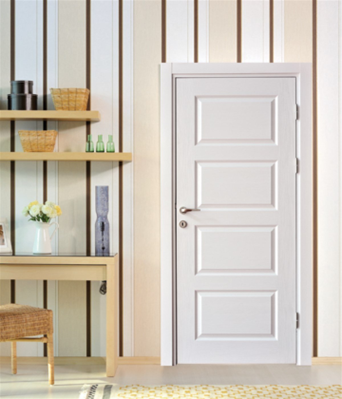 Kapı MalzemeleriYıldız Entegre Kapı Paneli Canik 4 Kitabe (1 çift fiyatı)