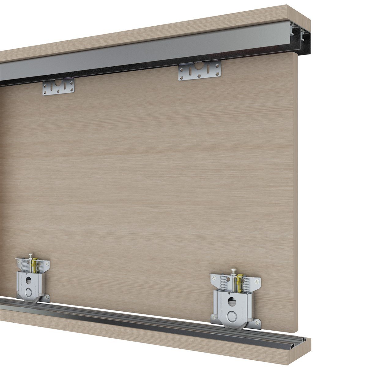 Kapı/Dolap AksamlarıMepa Sürme Dolap Alt Rayı SFT-007K-2K İçin Elox 3MT