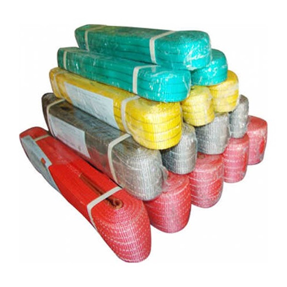 KayışAsil Çelik Gözlü Polyester Sapan