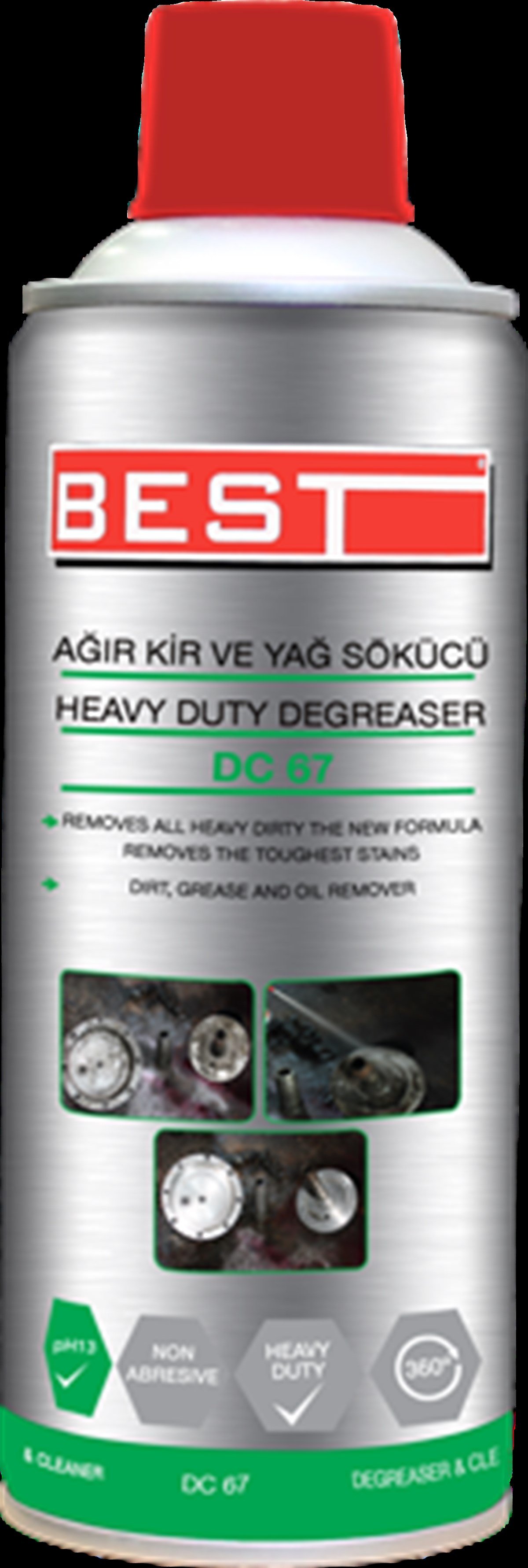 Kimyasal SpreylerBest Ağır Kir Ve Yağ Sökücü Sprey DC-67