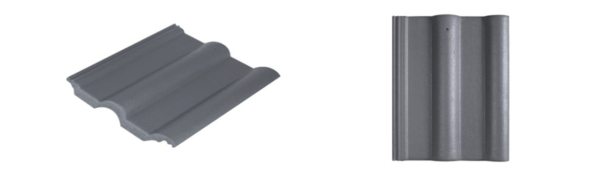 KiremitHatipoğlu Güneş Kiremit Beton Frig Platin Gri