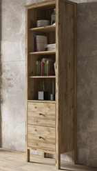 KomodinHelen Kitaplık Atlantik Çam 50CMx180CMx33CM
