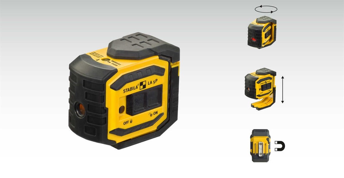 Lazer HizalamaStabila Lazer Diyot 5 Nokta LA-5P