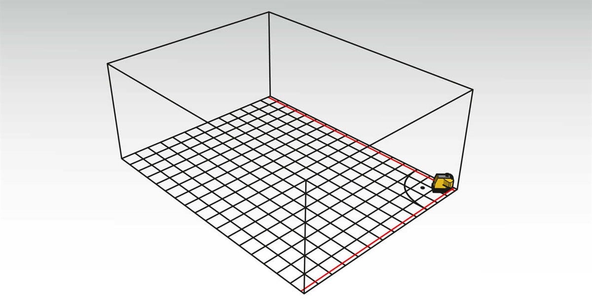 Lazer HizalamaStabila Lazer Zemin Çizgi Optiği Sarjli FLS 90