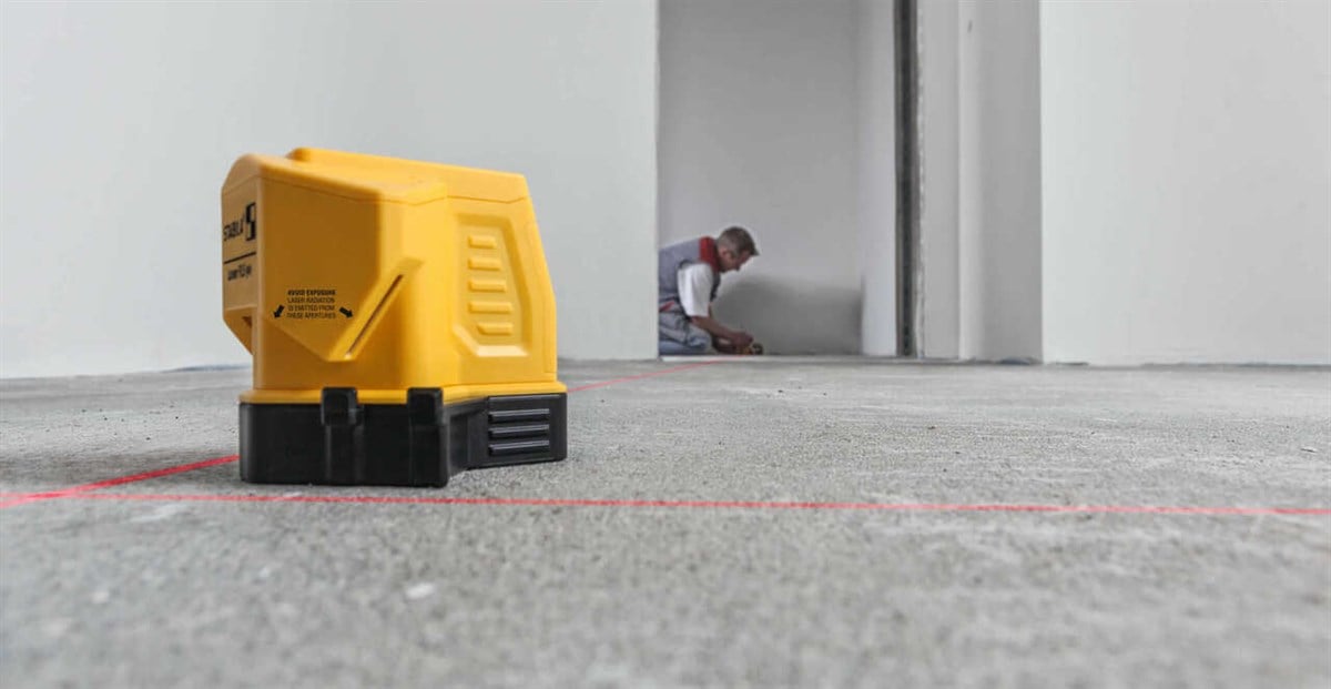 Lazer HizalamaStabila Lazer Zemin Çizgi Optiği Sarjli FLS 90