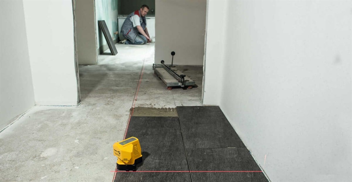 Lazer HizalamaStabila Lazer Zemin Çizgi Optiği Sarjli FLS 90