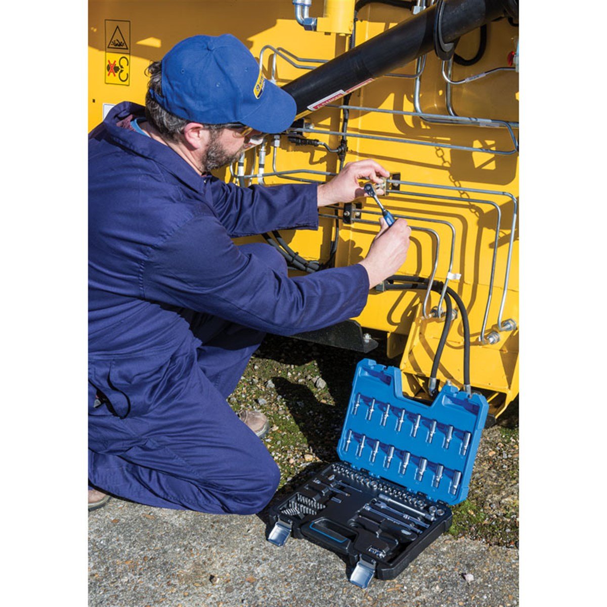 Lokma Anahtar 6 KöşeDraper Lokma Seti 6 Köşe 75 Parça Metrik- İnç 1/ 4