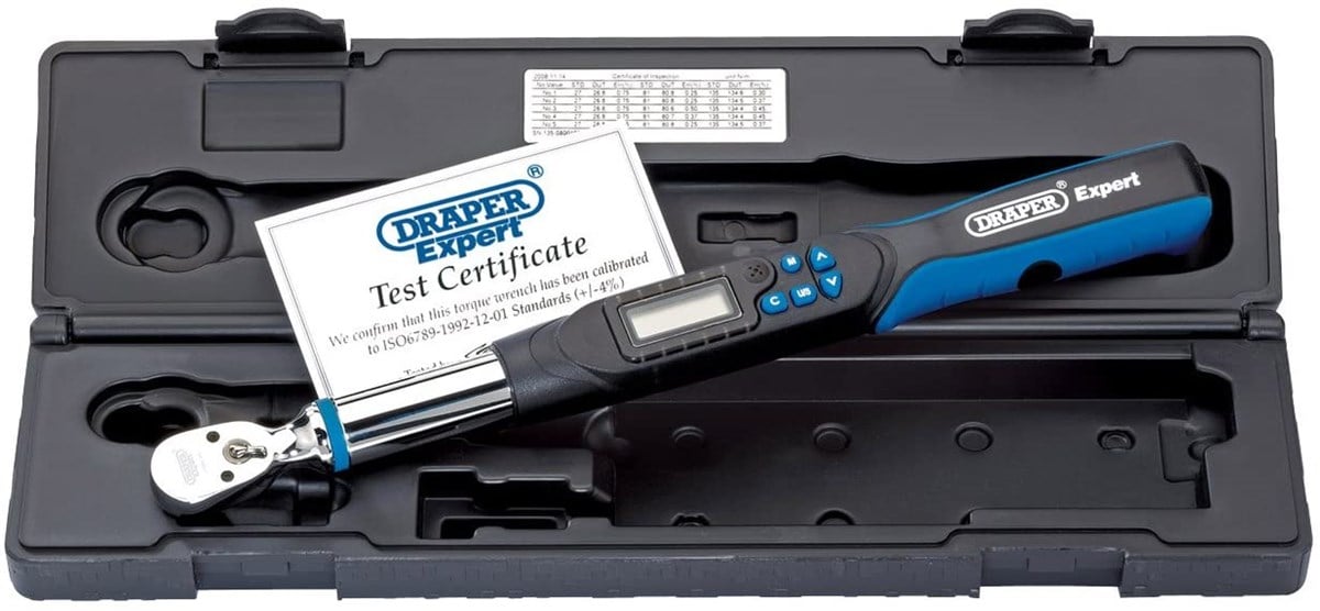 Lokma KoluDraper Lokma Kolu Torx Dijital 3/8 27-135NM