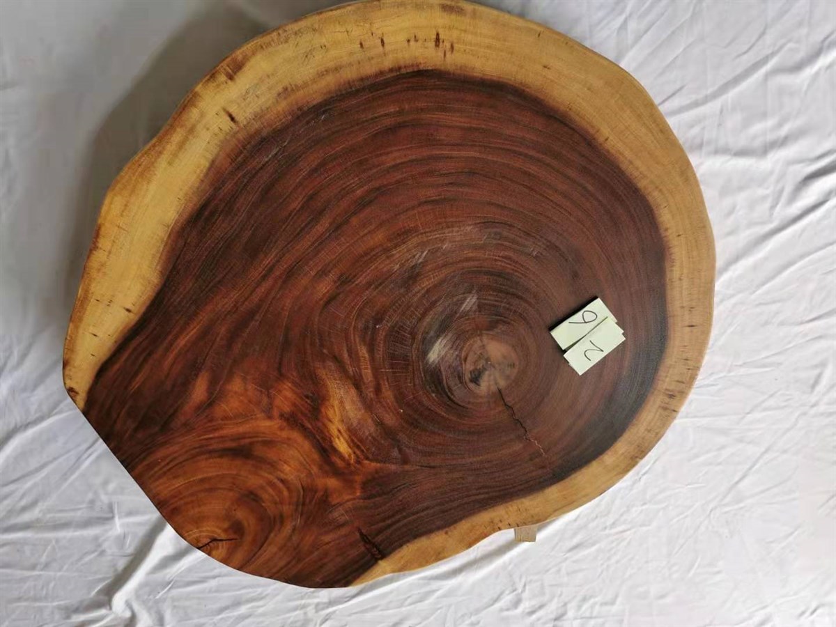 Masa TablalarıDoğal Ahşap Masa Tablası Yuvarlak