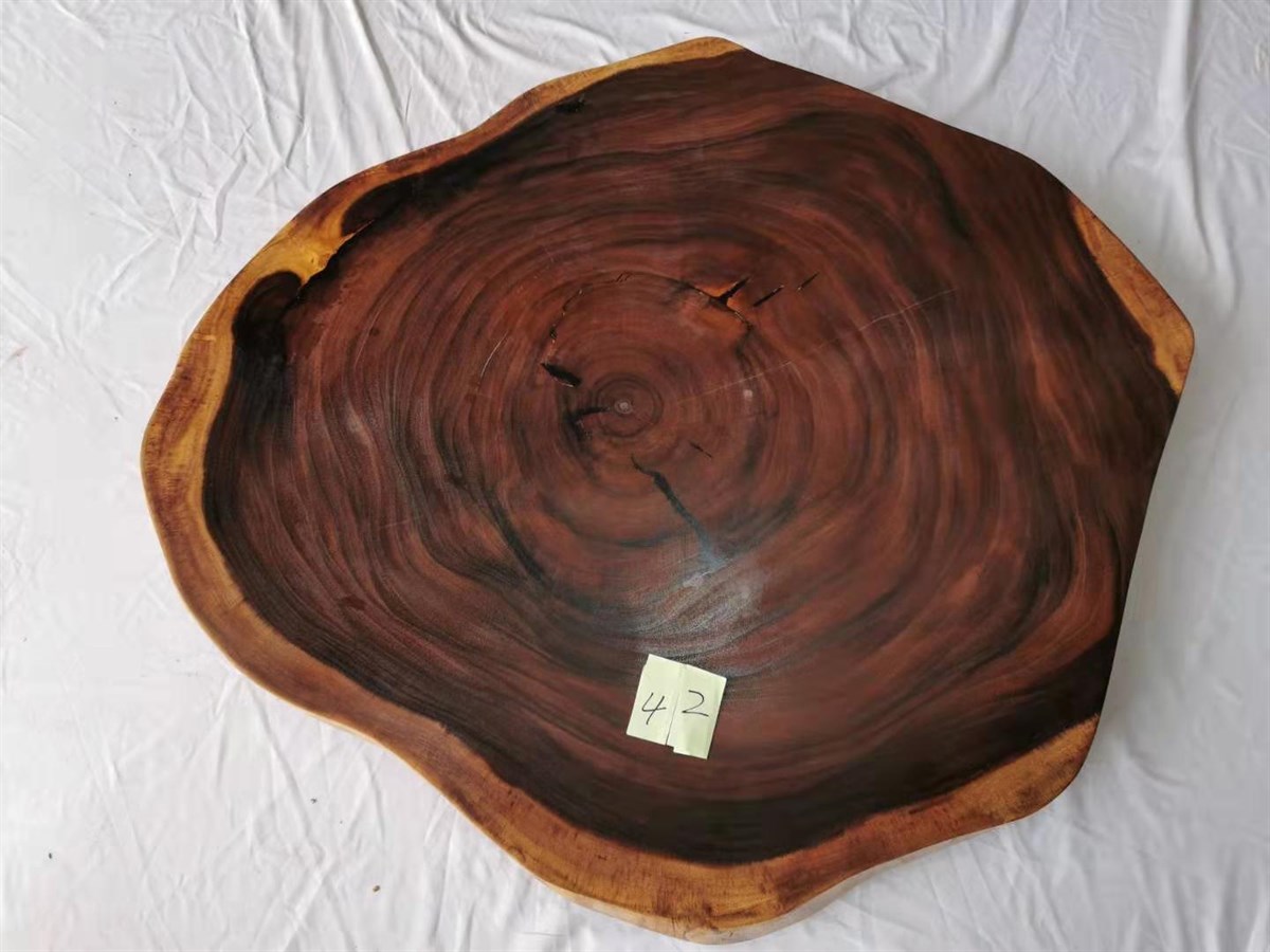 Masa TablalarıDoğal Ahşap Masa Tablası Yuvarlak