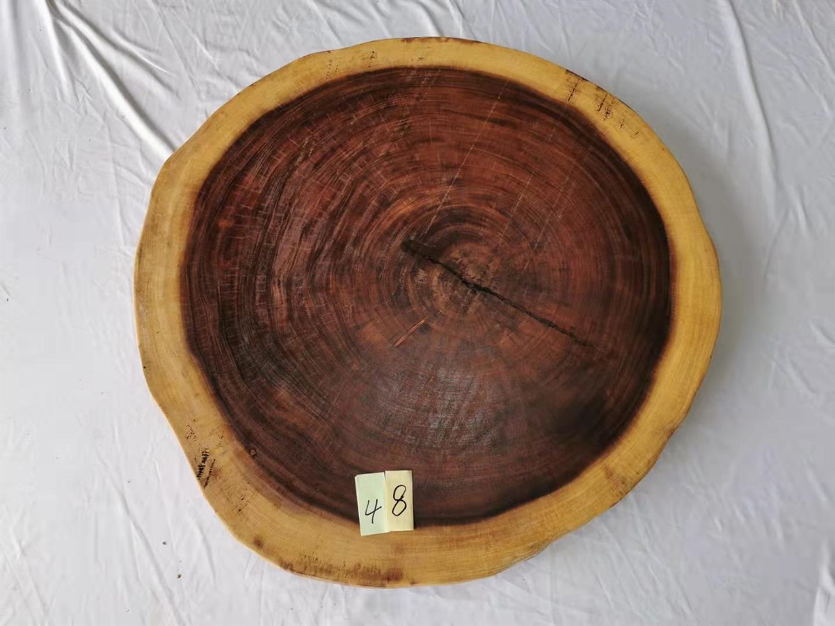 Masa TablalarıDoğal Ahşap Masa Tablası Yuvarlak