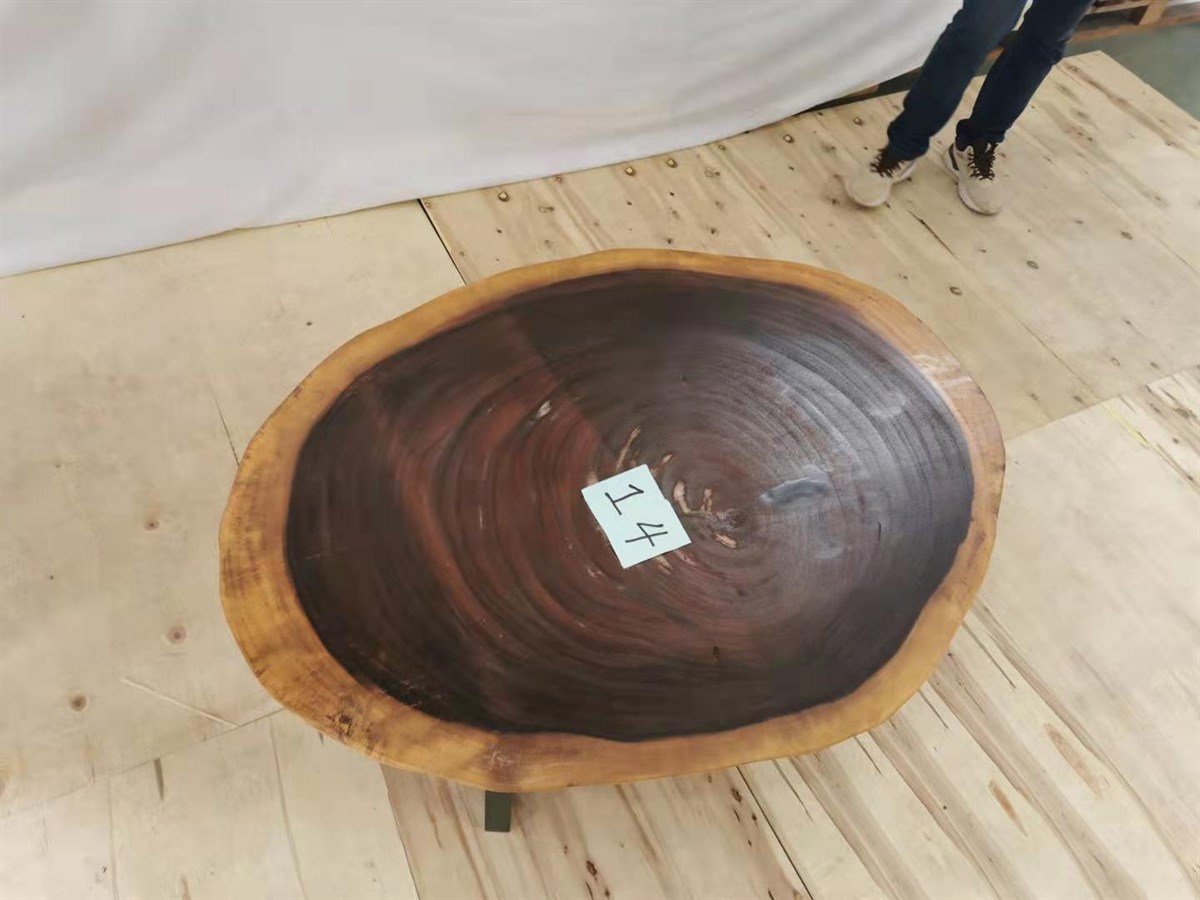 Masa TablalarıDoğal Ahşap Masa Tablası Yuvarlak