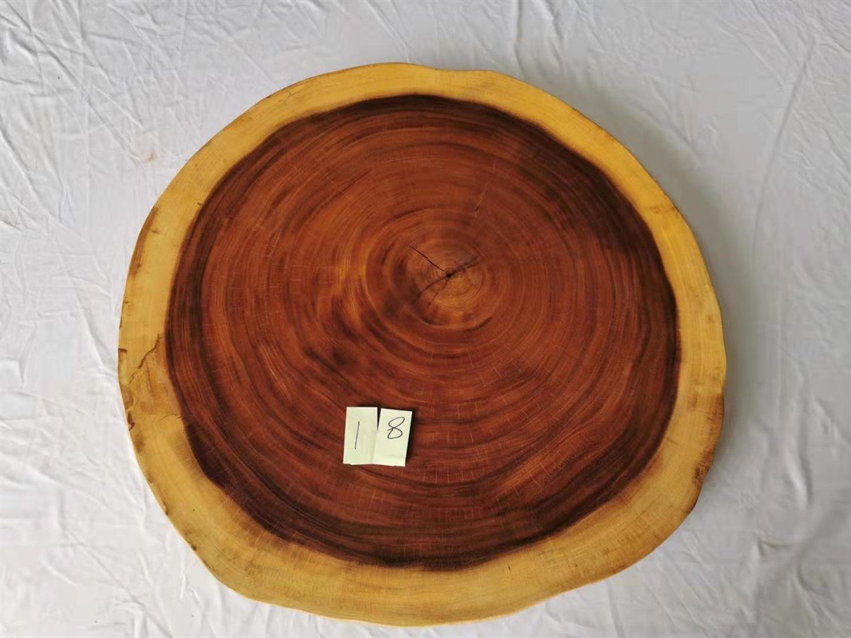 Masa TablalarıDoğal Ahşap Masa Tablası Yuvarlak