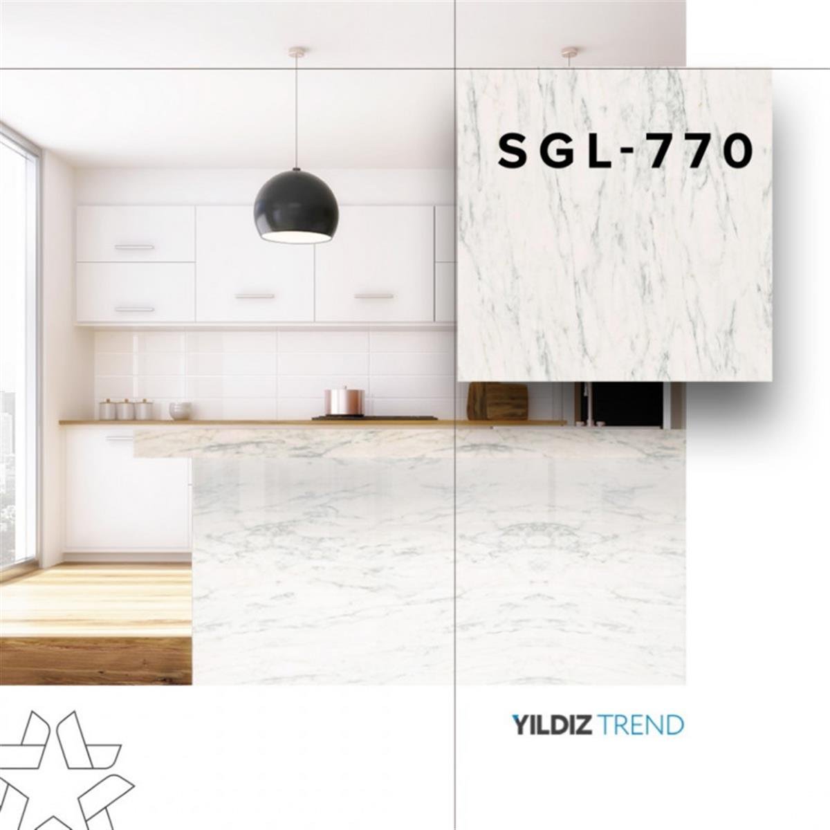 MDF LevhalarYıldız Entegre Lak Panel SGL Marmo