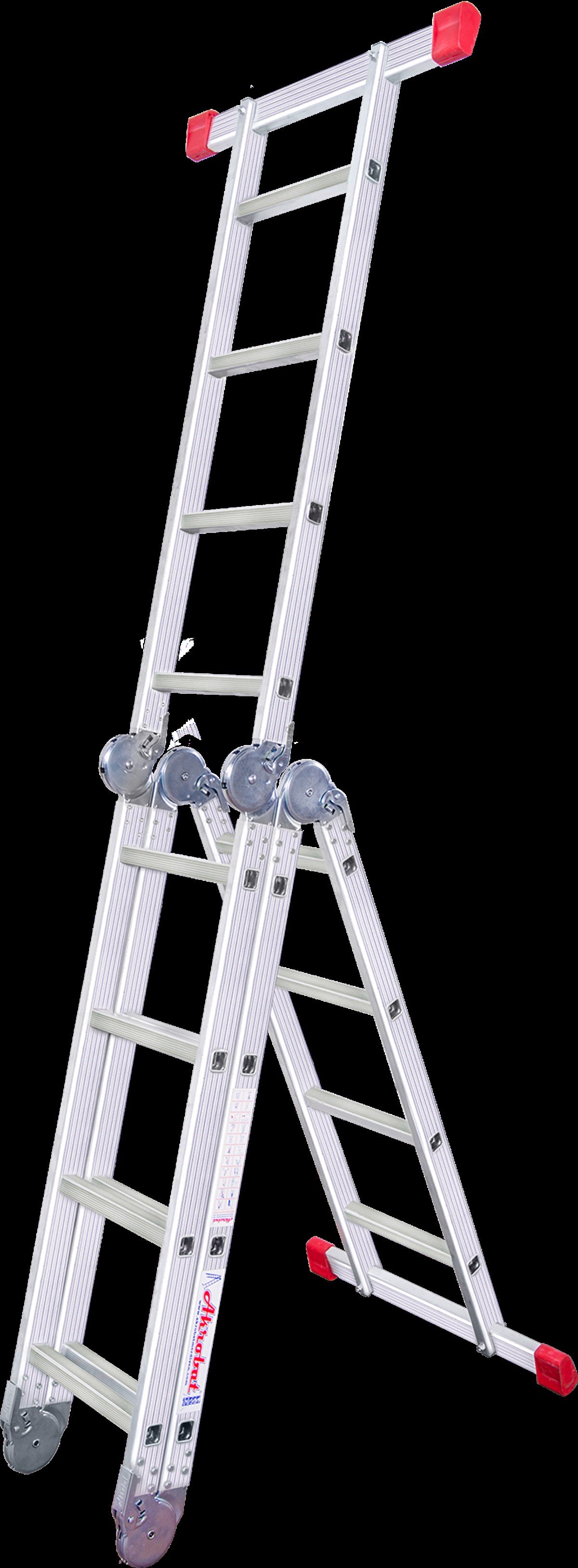 MerdivenlerAkrobat Merdiven Akrobat Dört Kırmalı