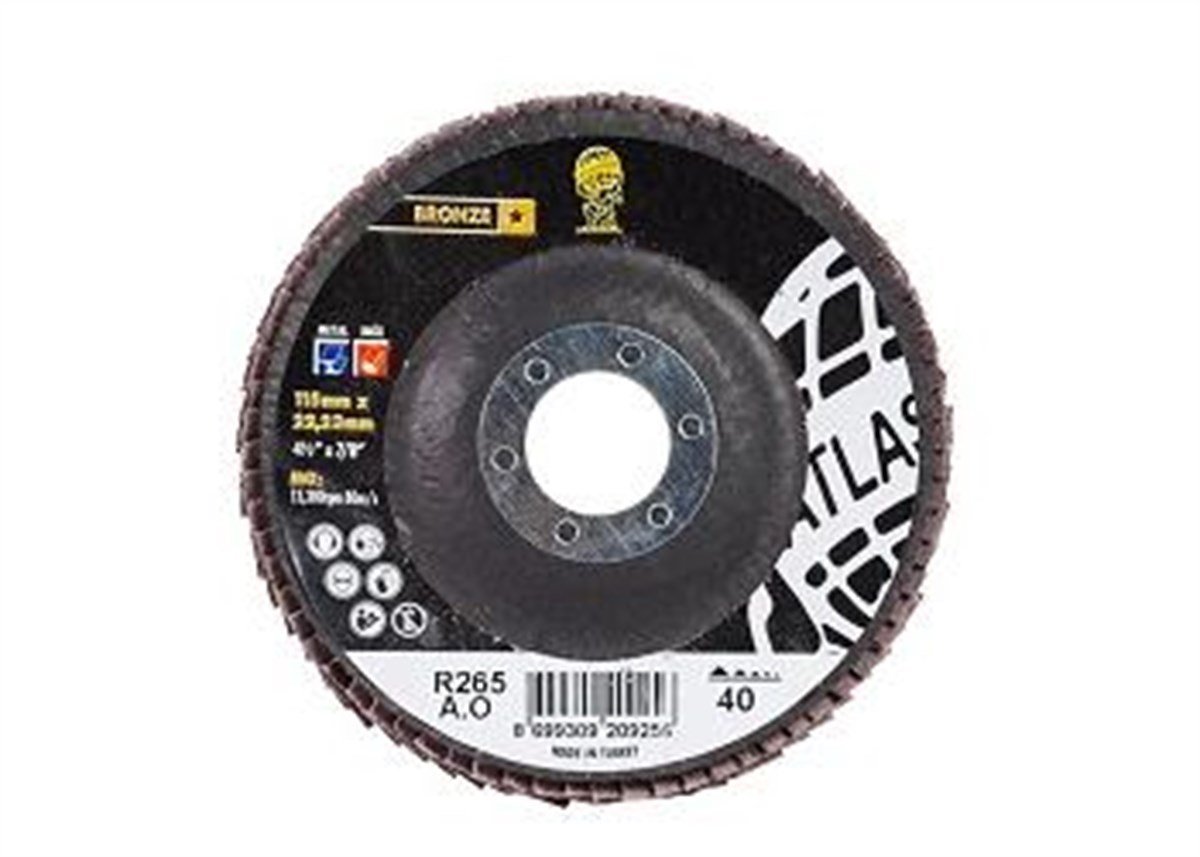 Metal Taşlama/KesmeAtlas Flap Disk 125X22