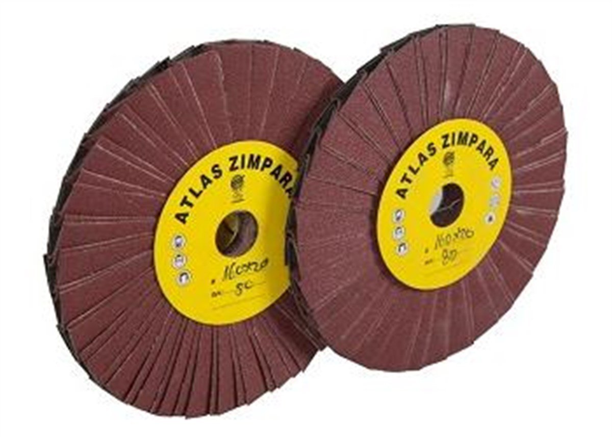 Metal Taşlama/KesmeAtlas Zımpara Pliseli Mop 160X20MM