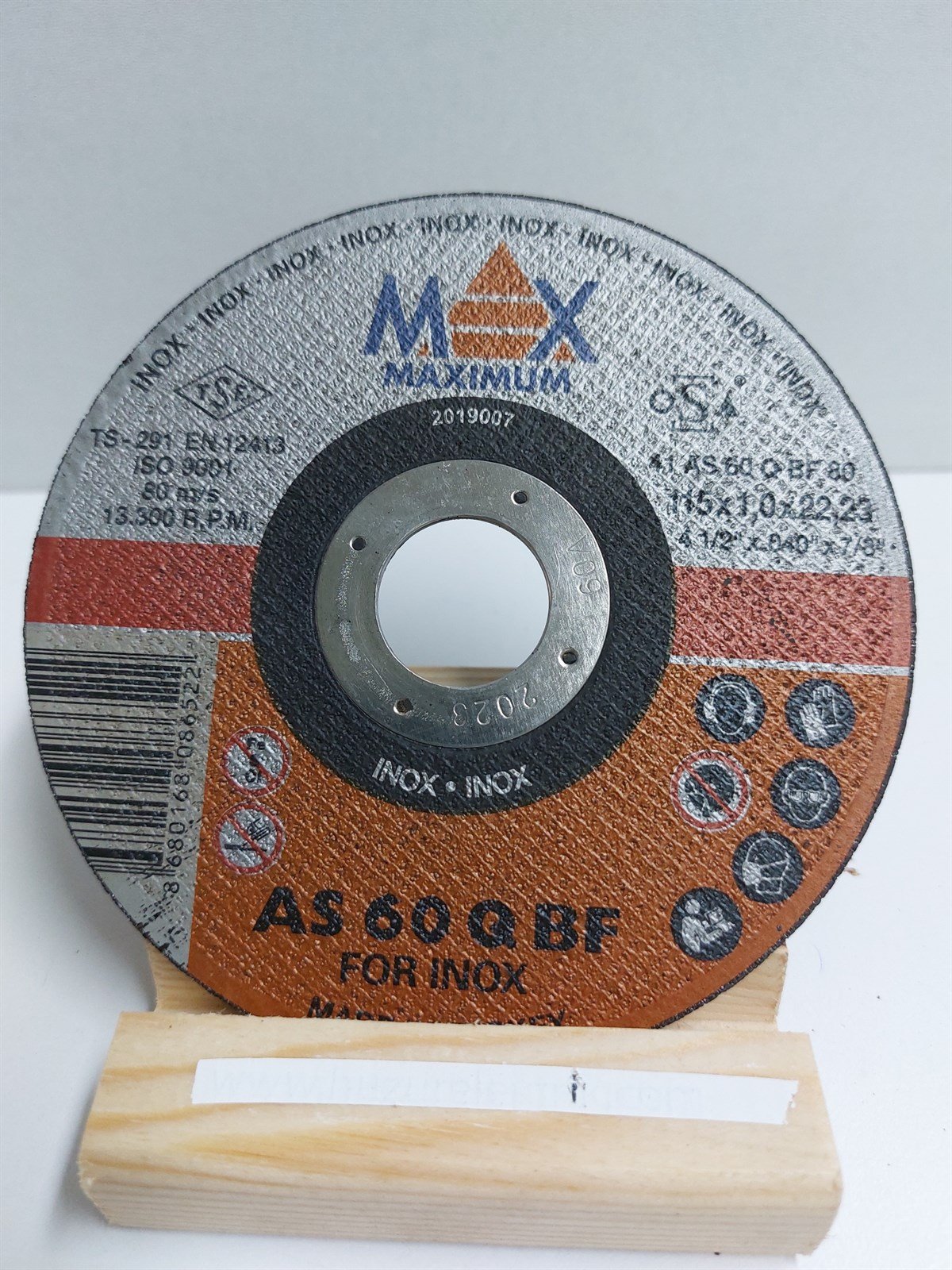 Metal Taşlama/KesmeMax-SF Metal Kesici İnox Süper İnce 115MMX1MMX22.23MM T 41 Flat