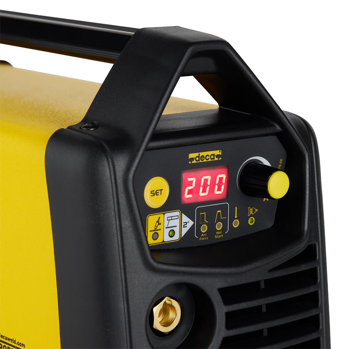 Örtülü ElektrotDeca West 200D Inverter Örtülü Elektrot Kaynak