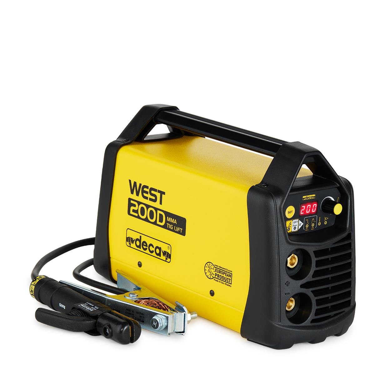 Örtülü ElektrotDeca West 200D Inverter Örtülü Elektrot Kaynak