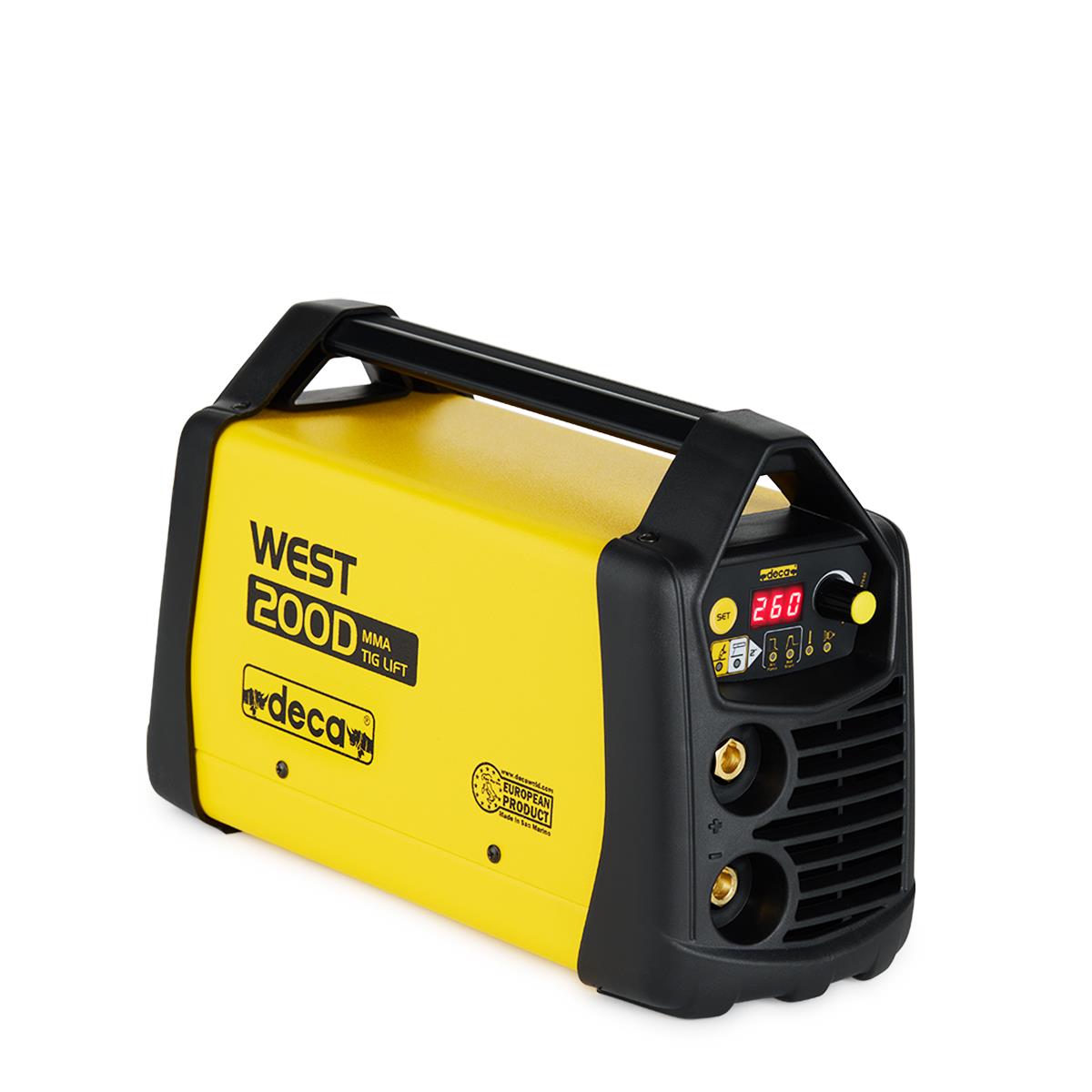 Örtülü ElektrotDeca West 200D Inverter Örtülü Elektrot Kaynak