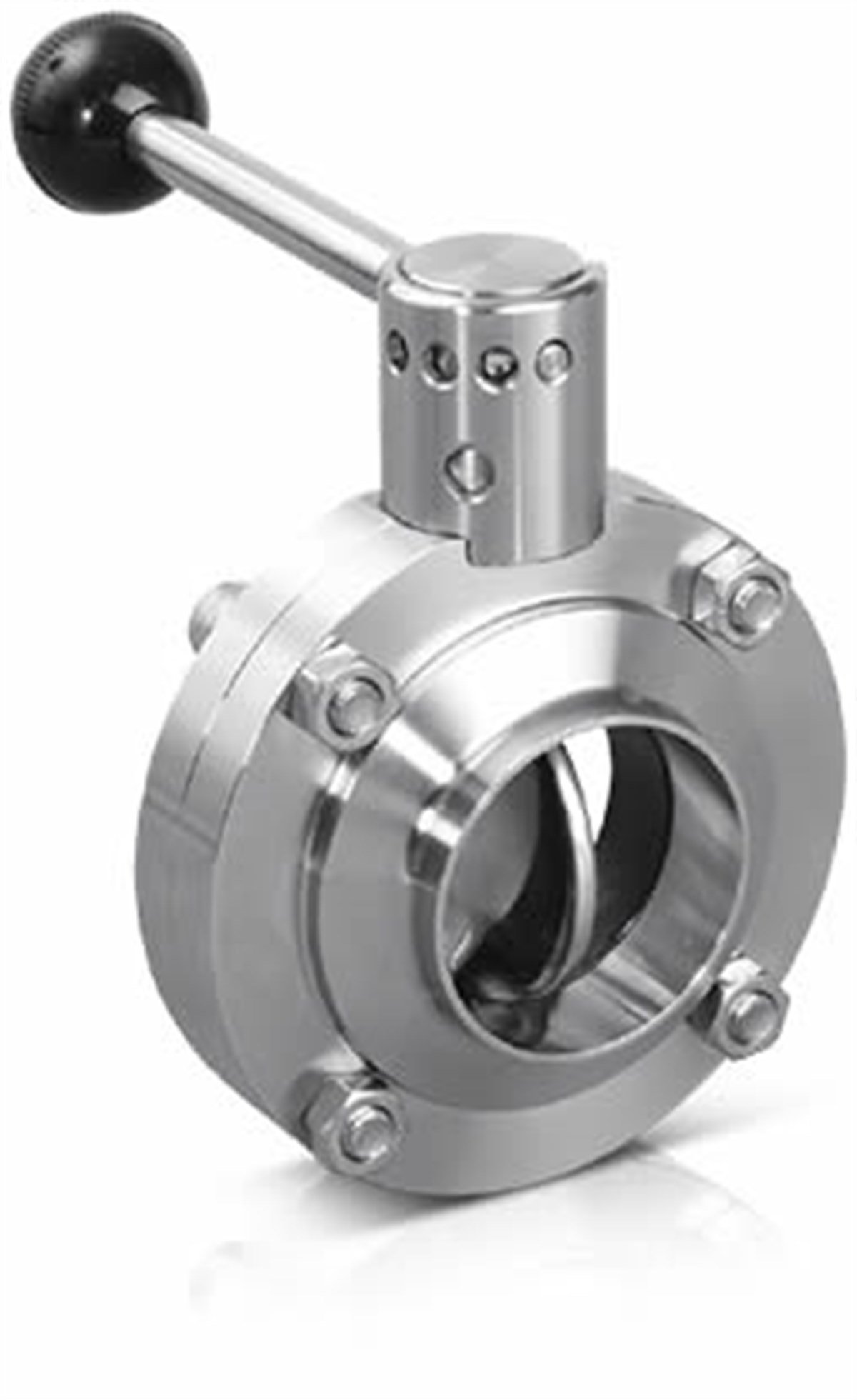 Paslanmaz Boru AksesuarlarıBorşen Paslanmaz Kaynaklı Kelebek Vana 304