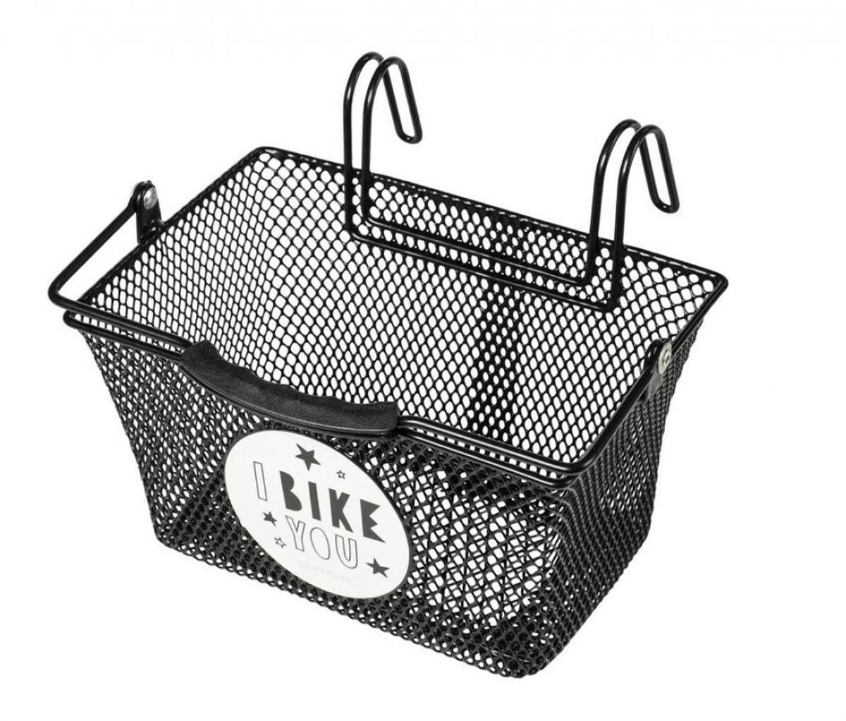 SepetBasil Sepet Öne Monte Tivoli 21x24x18CM Siyah