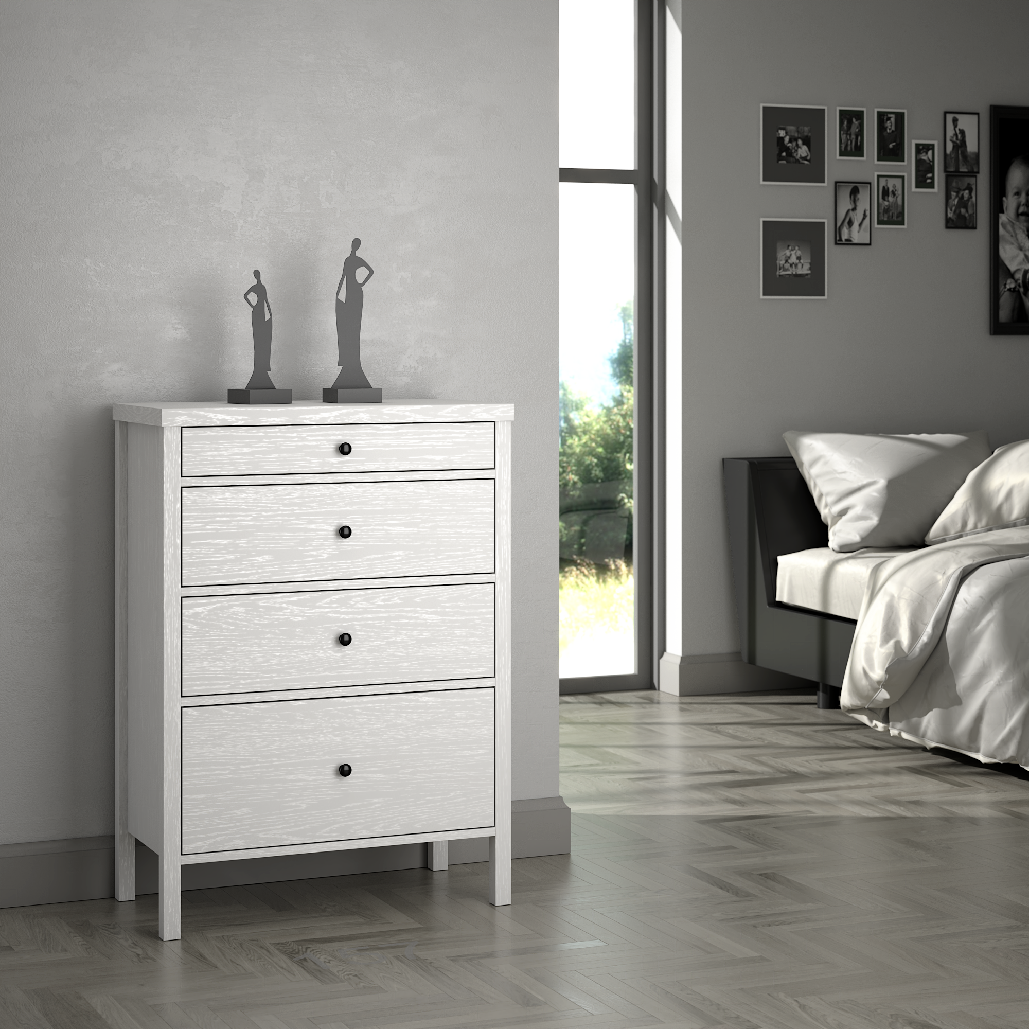 ŞifoniyerHelen Şifoniyer Siyah 77CMX102CMX40CM