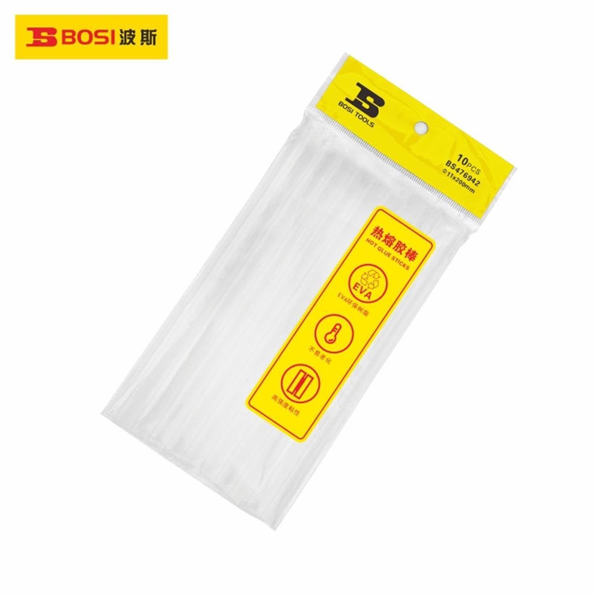 Silikon Tabancası AksesuarlarıBosi Yapıskan Sıcak Silikon 11X200Mm