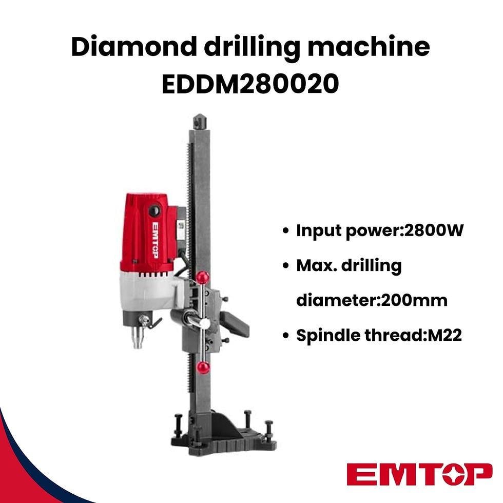 Standlı MatkapEmtop Matkap Ayaklı Elmas Delici 2800w 200MM