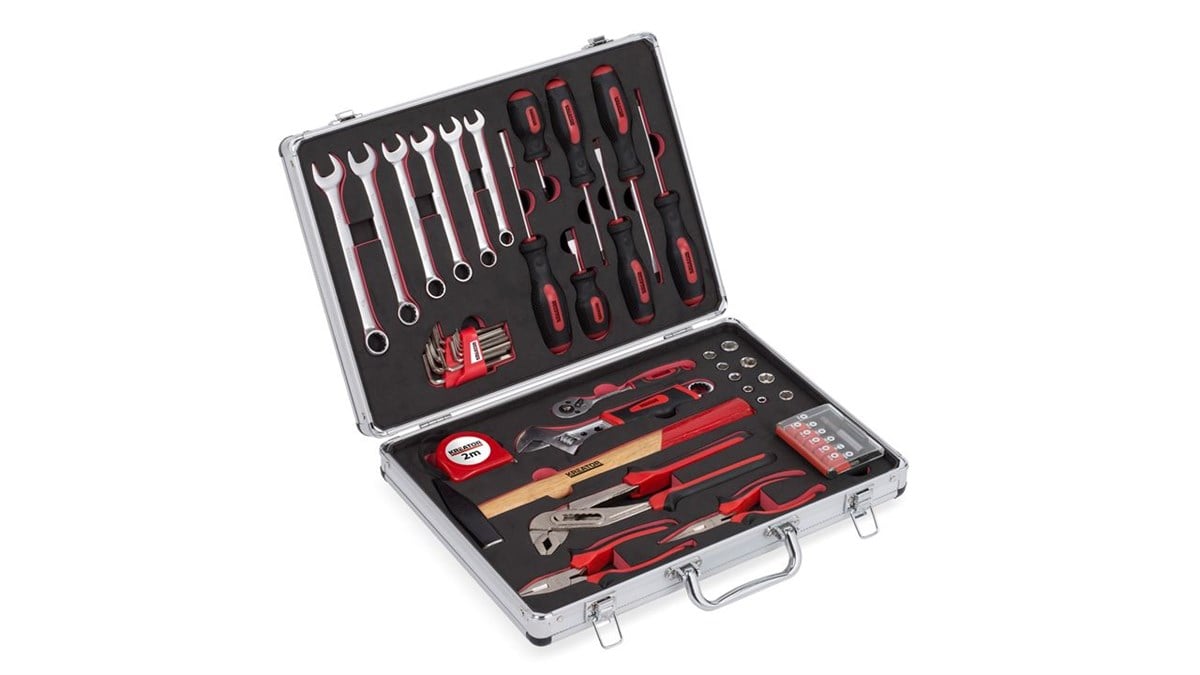 Takım ÇantalarıKreator Takim Seti Aleminyum Çantalı 52 Parça