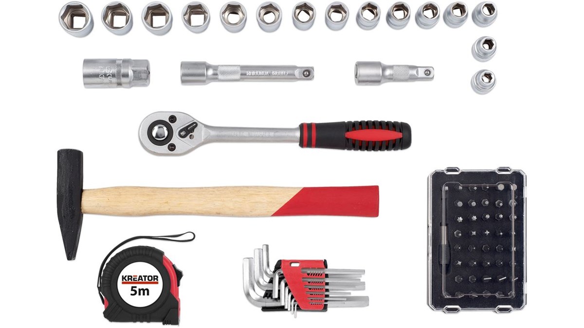 Takım ÇantalarıKreator Takım Seti Aleminyum Çantalı 109 Parça