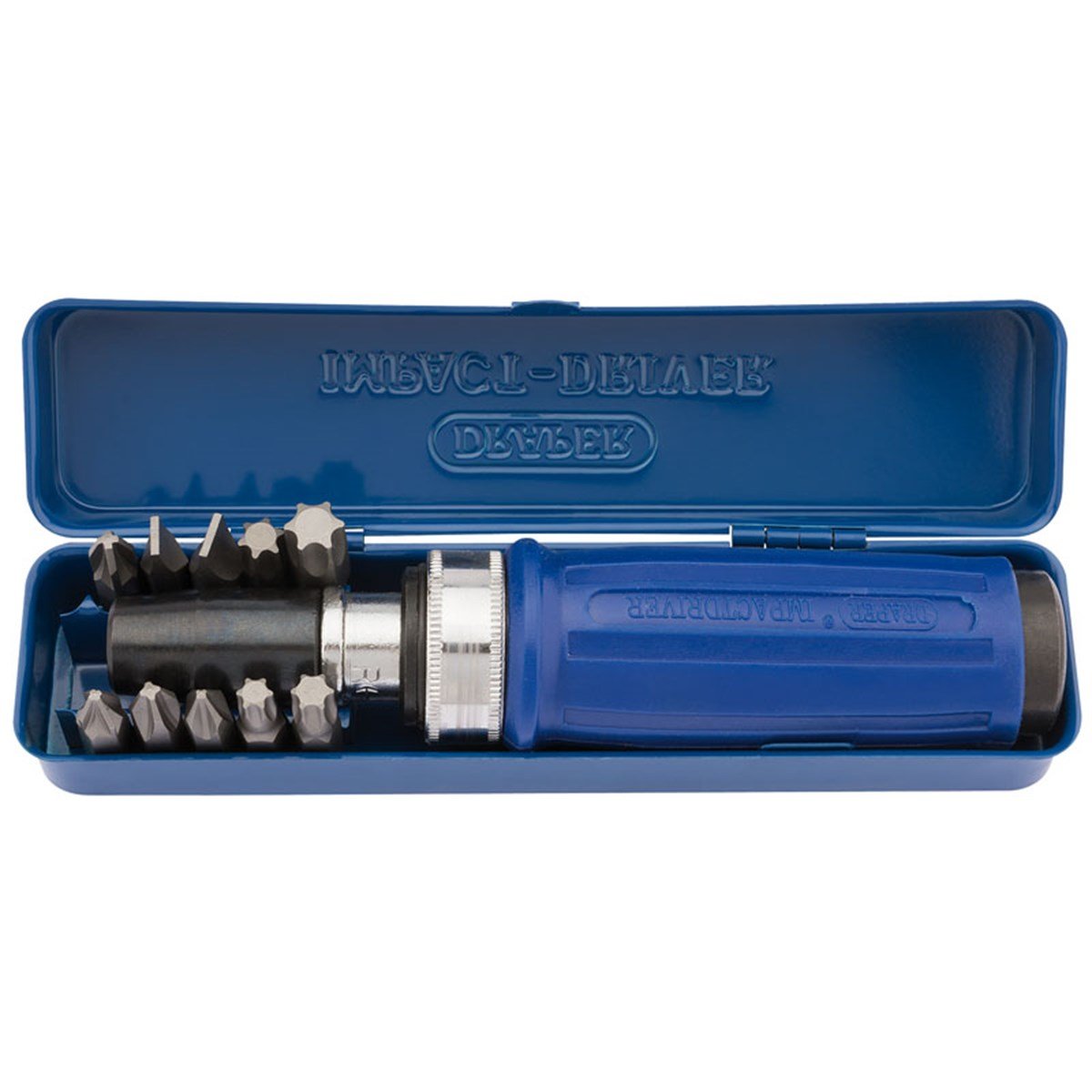 Ters KılavuzlarDraper Tornavida Vida Çözücü Çekiçlenir Set12 Parca