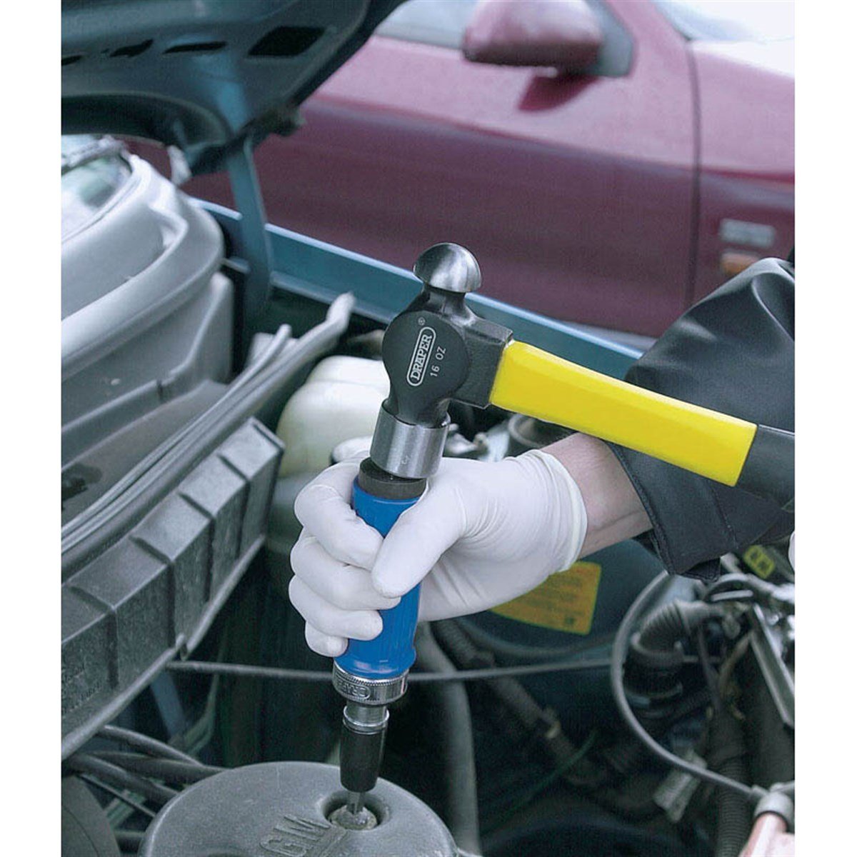 Ters KılavuzlarDraper Tornavida Vida Çözücü Çekiçlenir Set12 Parca