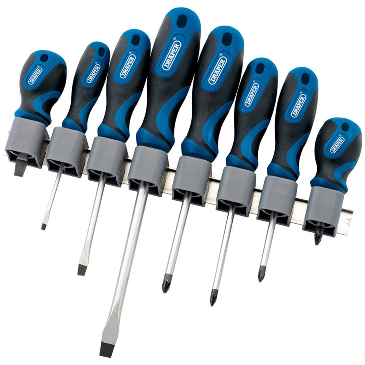 Tornavida SetiDraper Tornavida 866 Set Düz/Yıldız  8 Parça