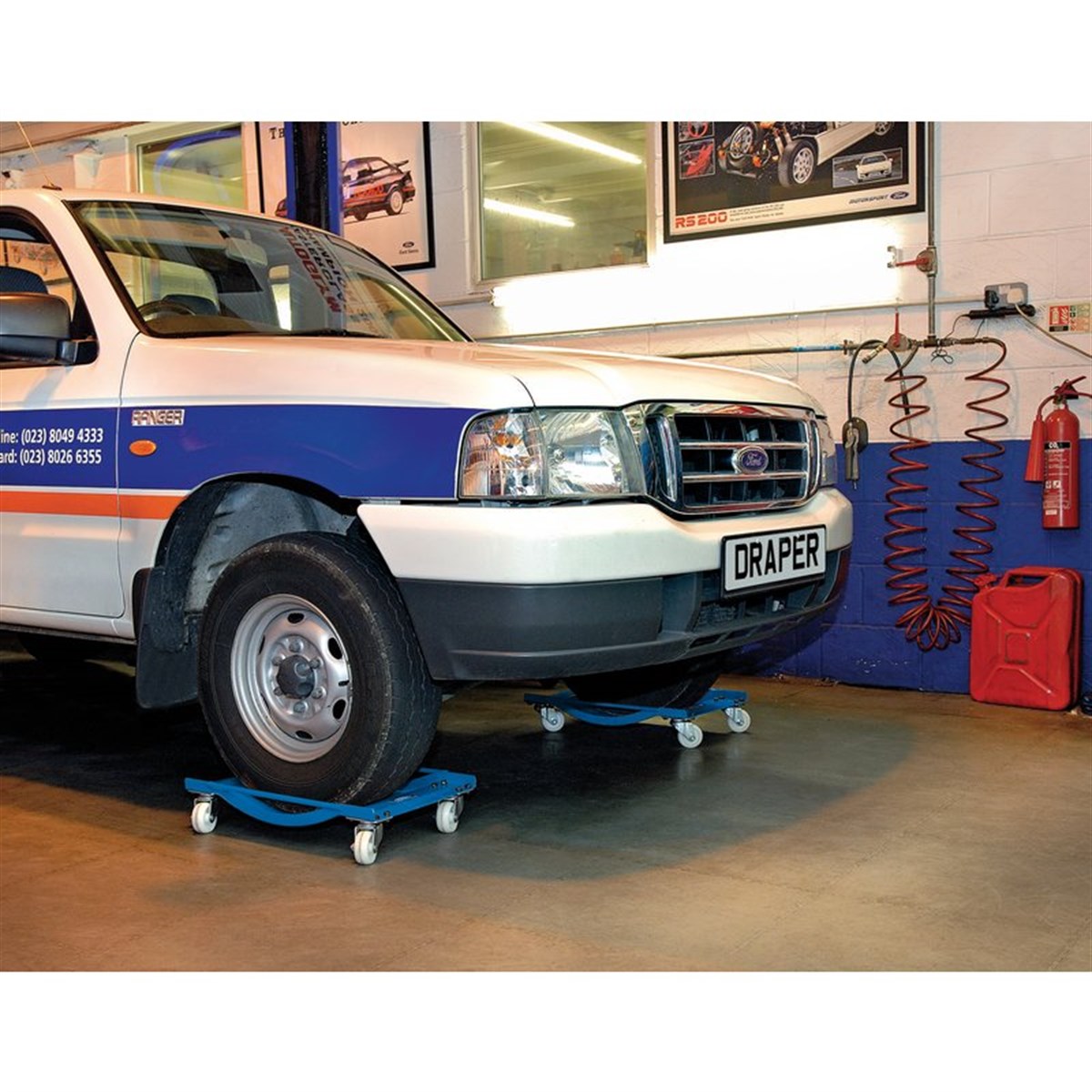 Vinç ve KaldıraçlarDraper Oto Tekerlek Kaldıraç 455 KG Tekerlekli
