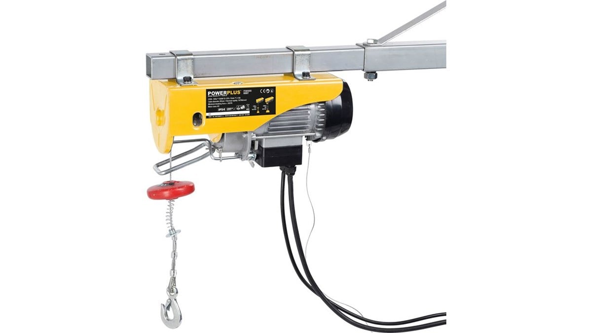 Vinç ve KaldıraçlarPowerplus Vinç Elektrikli 500W 100/200 KG