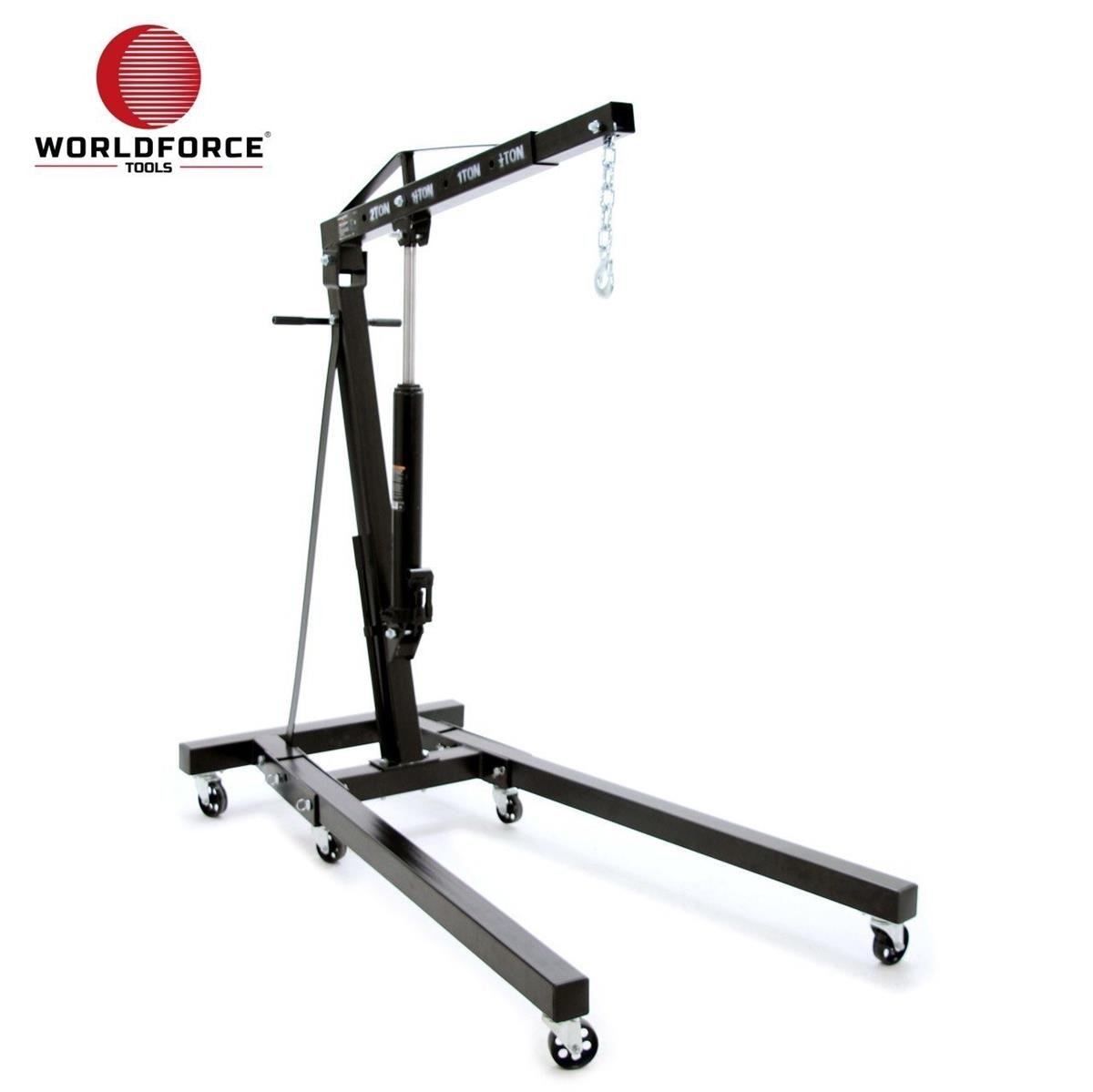 Vinç ve KaldıraçlarWorld Force Hidrolik Vinç Katlanır 2 Ton