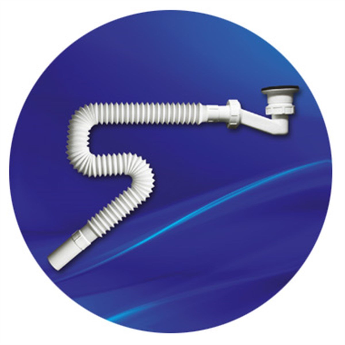 VitrifiyeÖzbest Duş Sifonu Körüklü