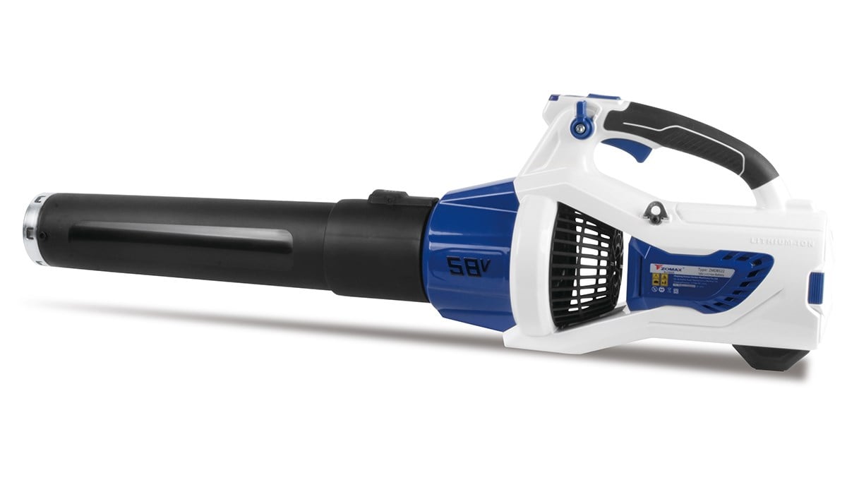 Yaprak ÜflemeZomax Yaprak Üfleme/Çekme Akülü 58V Lityum 1.3KW (Sadece Alet)