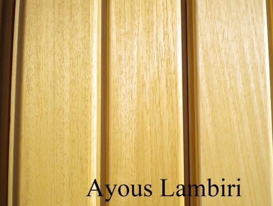 Yer/Duvar/Tavan DöşemeleriAhşap Lambri Ayous 2.5CMX10CM
