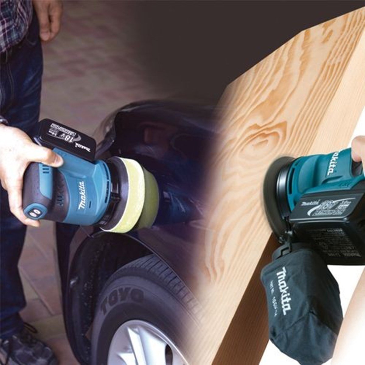 Zımpara ve PolişMakita Akülü Dairesel Zımpara 125MM 18V Lityum (Sadece Alet)