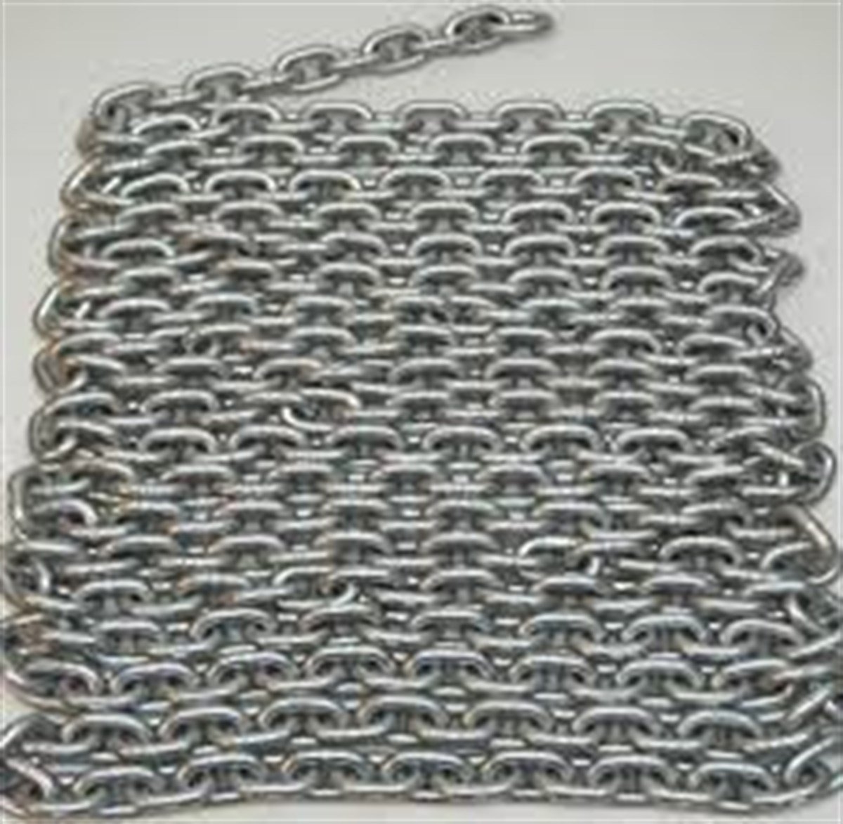 ZincirAsil Çelik Galvanize Zincir