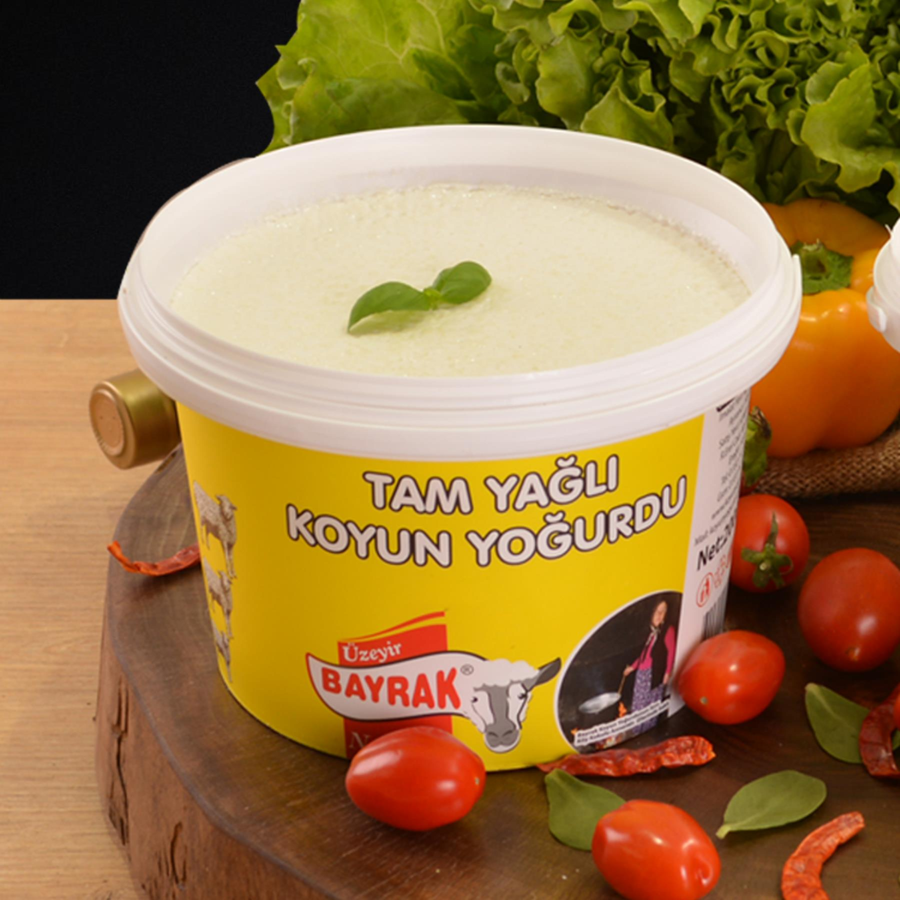 Bayrak Karapınar Koyun Yoğurdu Kova 2000 g e